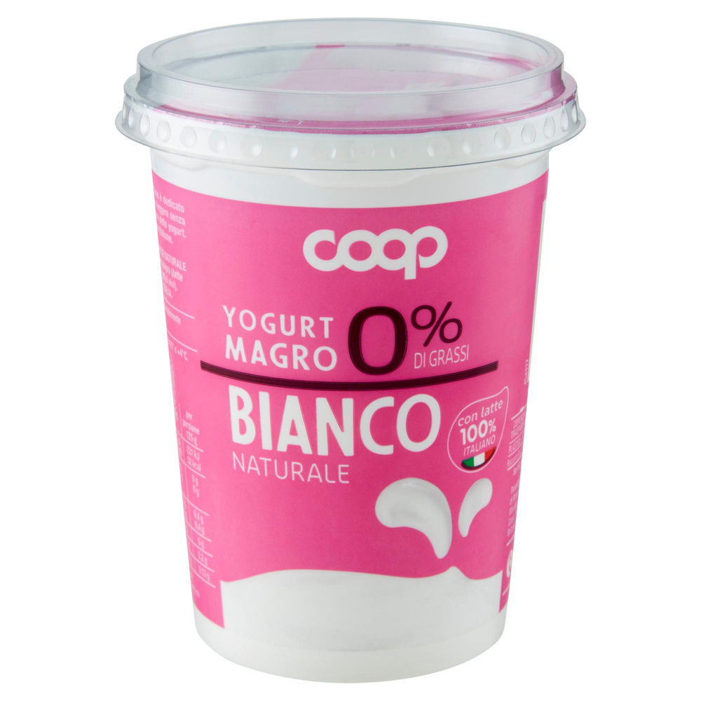 YOGURT MAGRO COOP 0% BIANCO 500 G - 2