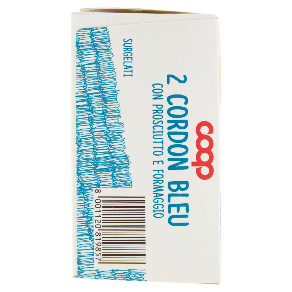 CORDON BLEU SURGELATI COOP 2 PZ  ASTUCCIO G 250 - 3