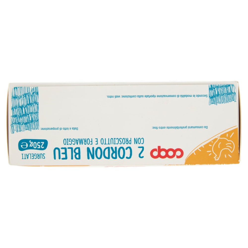 CORDON BLEU SURGELATI COOP 2 PZ  ASTUCCIO G 250 - 5