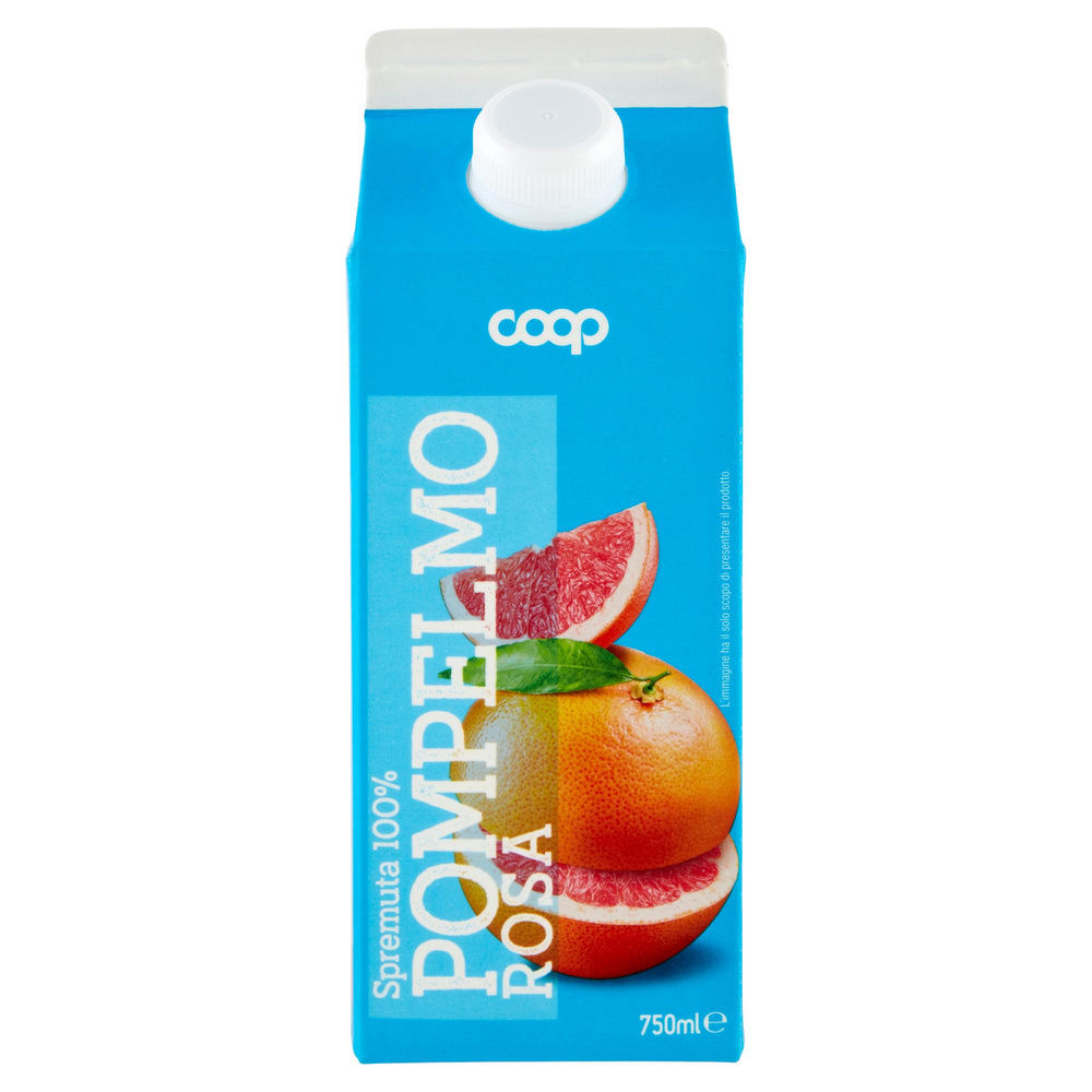 SPREMUTA COOP 100% POMPELMO ROSA BRICK 750 ML - 2