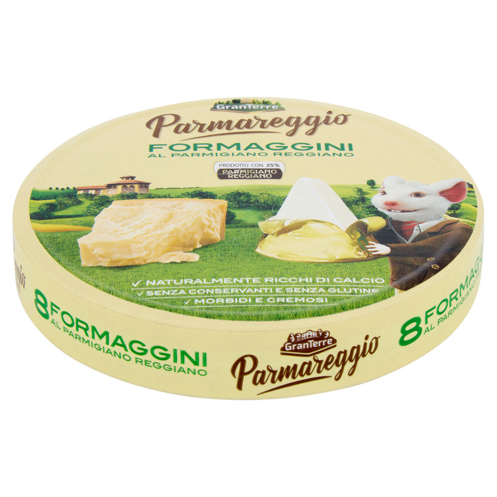 FORMAGGINI AL PARMIGIANO REGGIANO PARMAREGGIO 8 PZ SCATOLA G 140 - 4