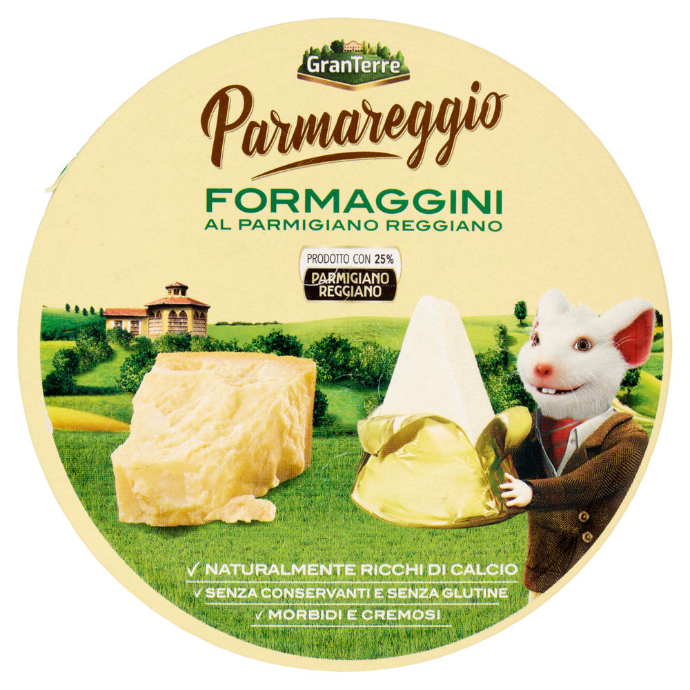 FORMAGGINI AL PARMIGIANO REGGIANO PARMAREGGIO 8 PZ SCATOLA G 140 - 5
