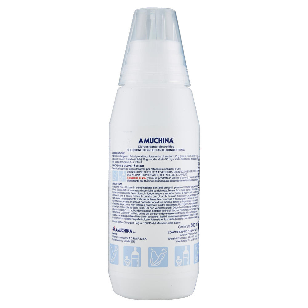 DISINFETTANTE AMUCHINA FL.ML. 500 - 1