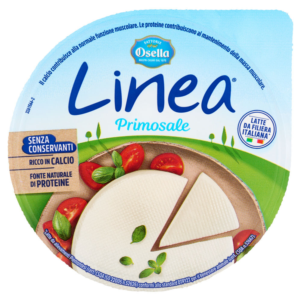 FORMAGGIO LINEA OSELLA SINGLE PACK P.F.VASSOIO 190 G - 0