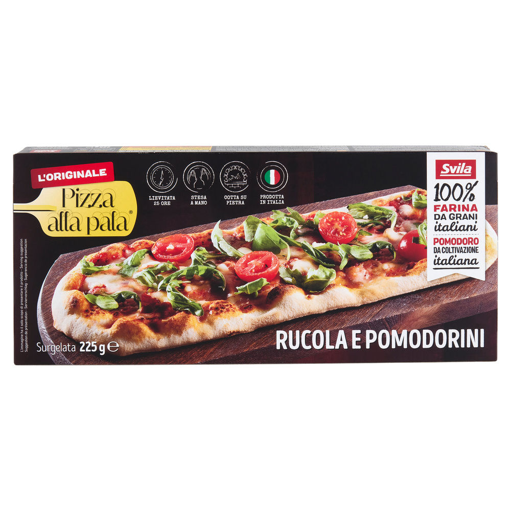PIZZA PALA RUCOLA E POMODORINI SVILA SCATOLA 225 G - 2