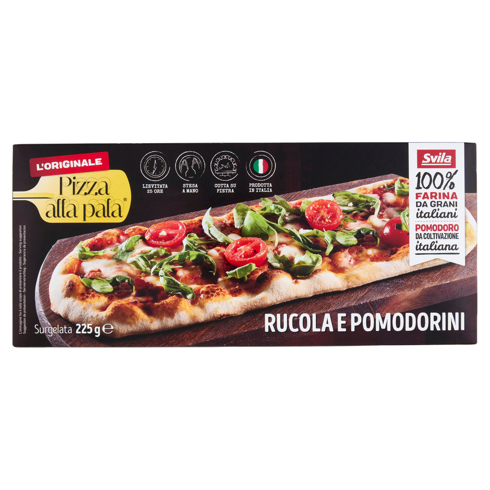 PIZZA PALA RUCOLA E POMODORINI SVILA SCATOLA 225 G - 3