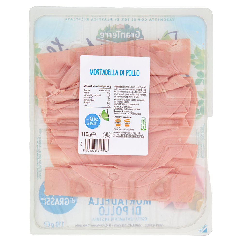 MORTADELLA DI POLLO CASA MODENA  LIBERAMENTE G 110 - 1