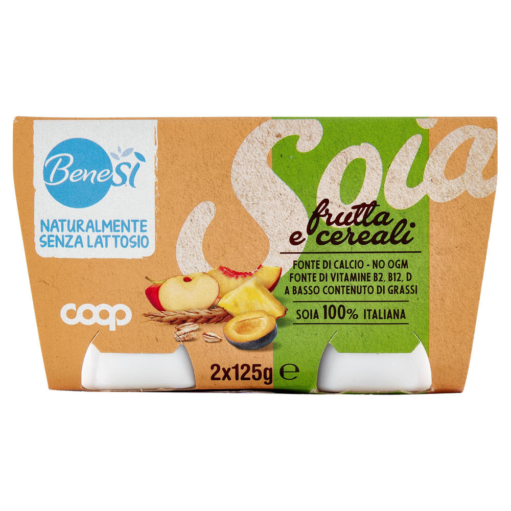 SOJA YO BENE.SI COOP FRUTTA E CEREALI  G 125 X 2 - 4