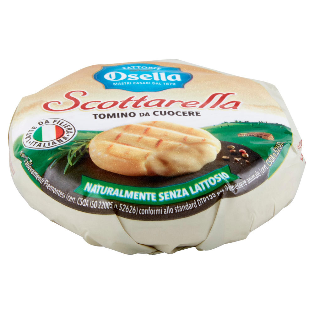 SCOTTARELLA OSELLA TOMINO DA CUOCERE FLOW PACK 100 G - 7