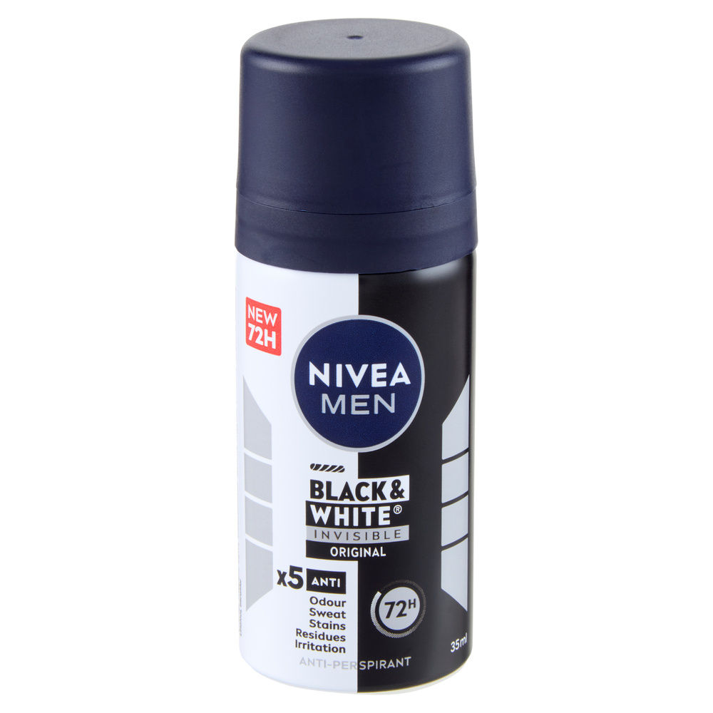 DEODORANTE MINI TAGLIA BLACK&WHITE MEN NIVEA SPRAY ML. 35 - 7