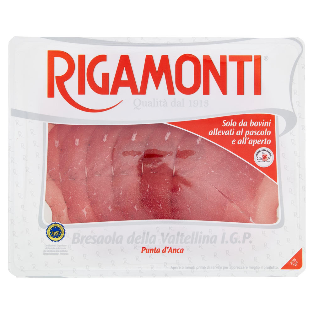 BRESAOLA DELLA VALTELLINA IGP PUNTA D'ANCA RIGAMONTI VASCHETTA ATP G 90 - 2