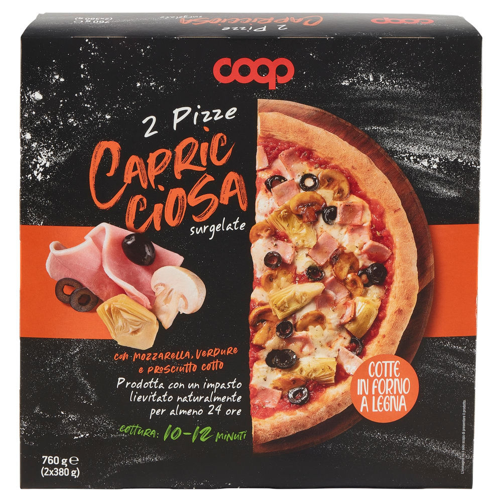 PIZZA CAPRICCIOSA COOP 2PZ SURG. G 760 - 8