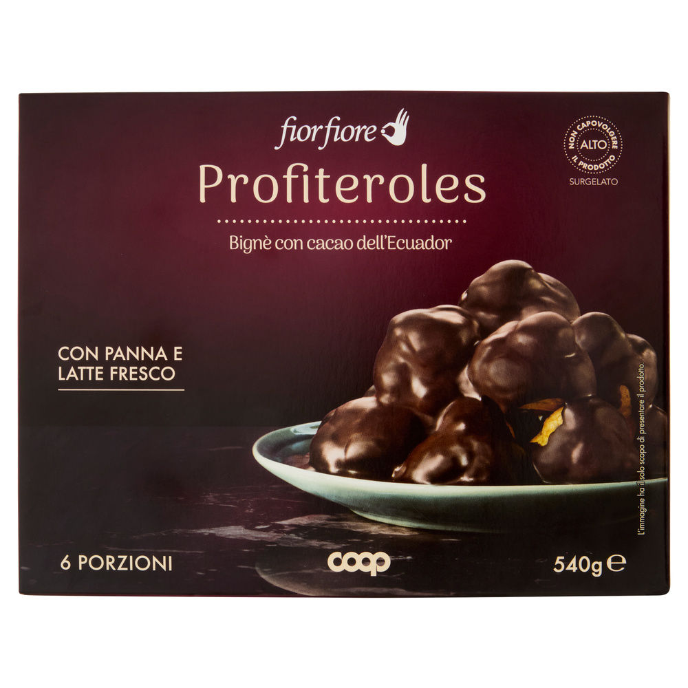 PROFITEROLES FIOR FIORE COOP ASTUCCIO G 540 - 0