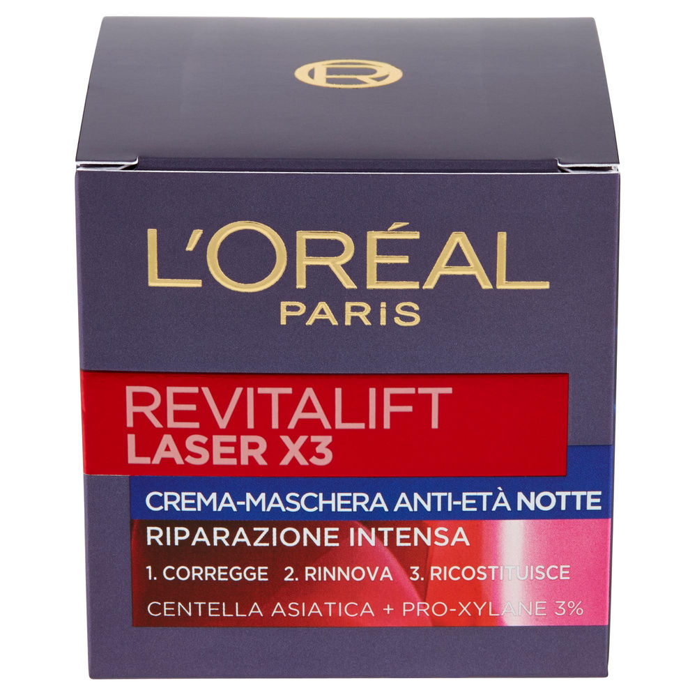 CREMA VISO L'OREAL REVITALIFT ANTIRUGHE NOTTE LASER X3 ML 50 - 5