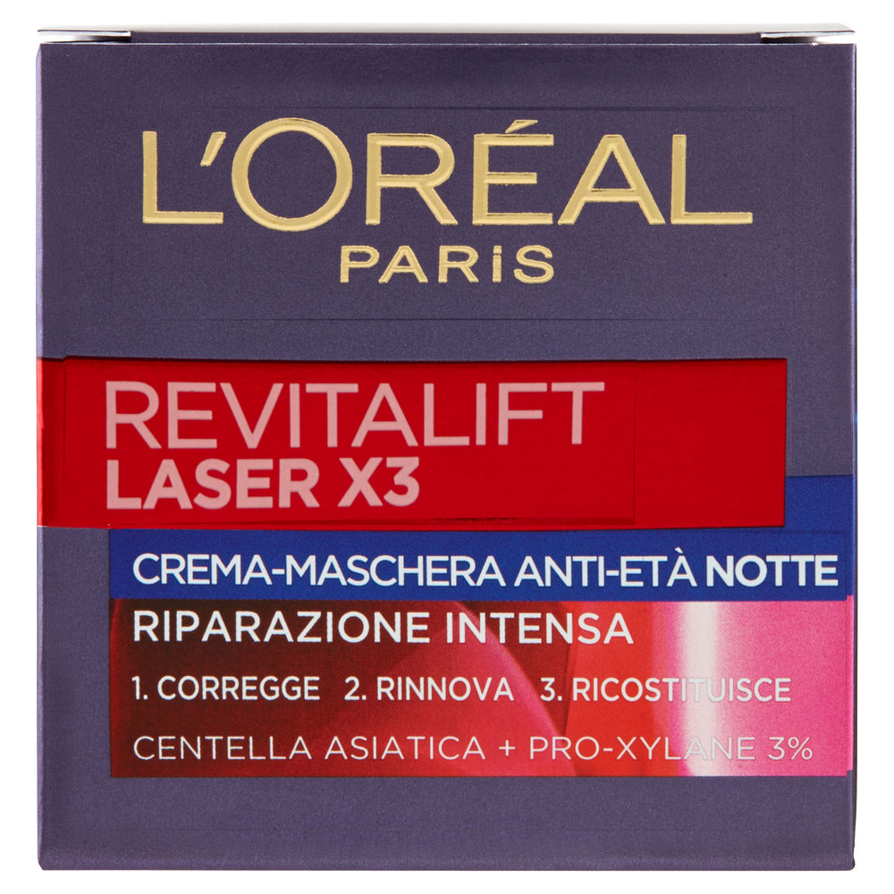 CREMA VISO L'OREAL REVITALIFT ANTIRUGHE NOTTE LASER X3 ML 50 - 0