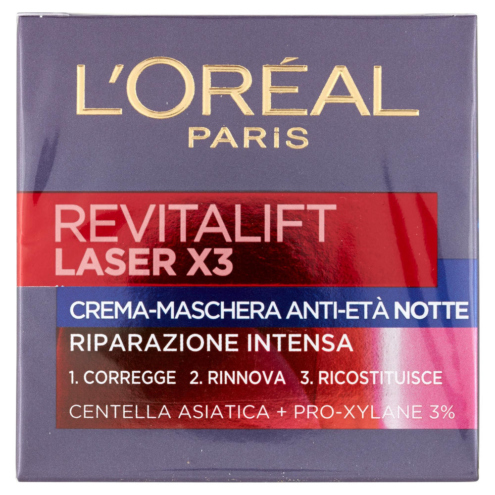 CREMA VISO L'OREAL REVITALIFT ANTIRUGHE NOTTE LASER X3 ML 50 - 4