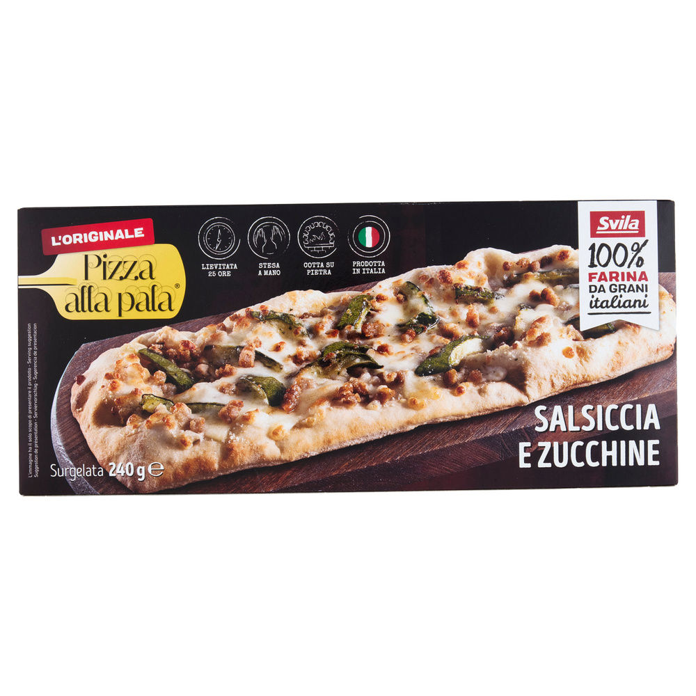 PIZZA PALA SALSICCIA ZUCCHINE SVILA SURGELATA 240 G - 3