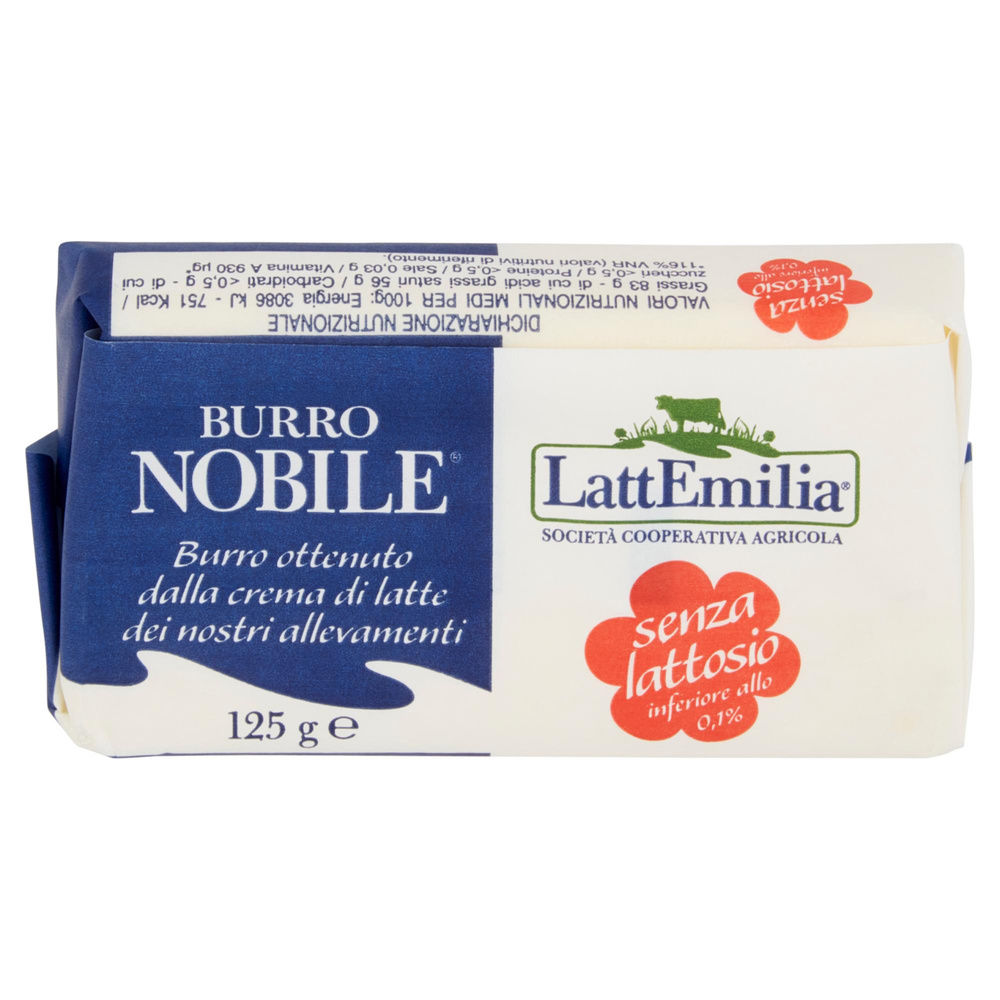 BURRO NOBILE SENZA LATTOSIO MONTANARI & GRUZZA INCARTO GR.125 - 5