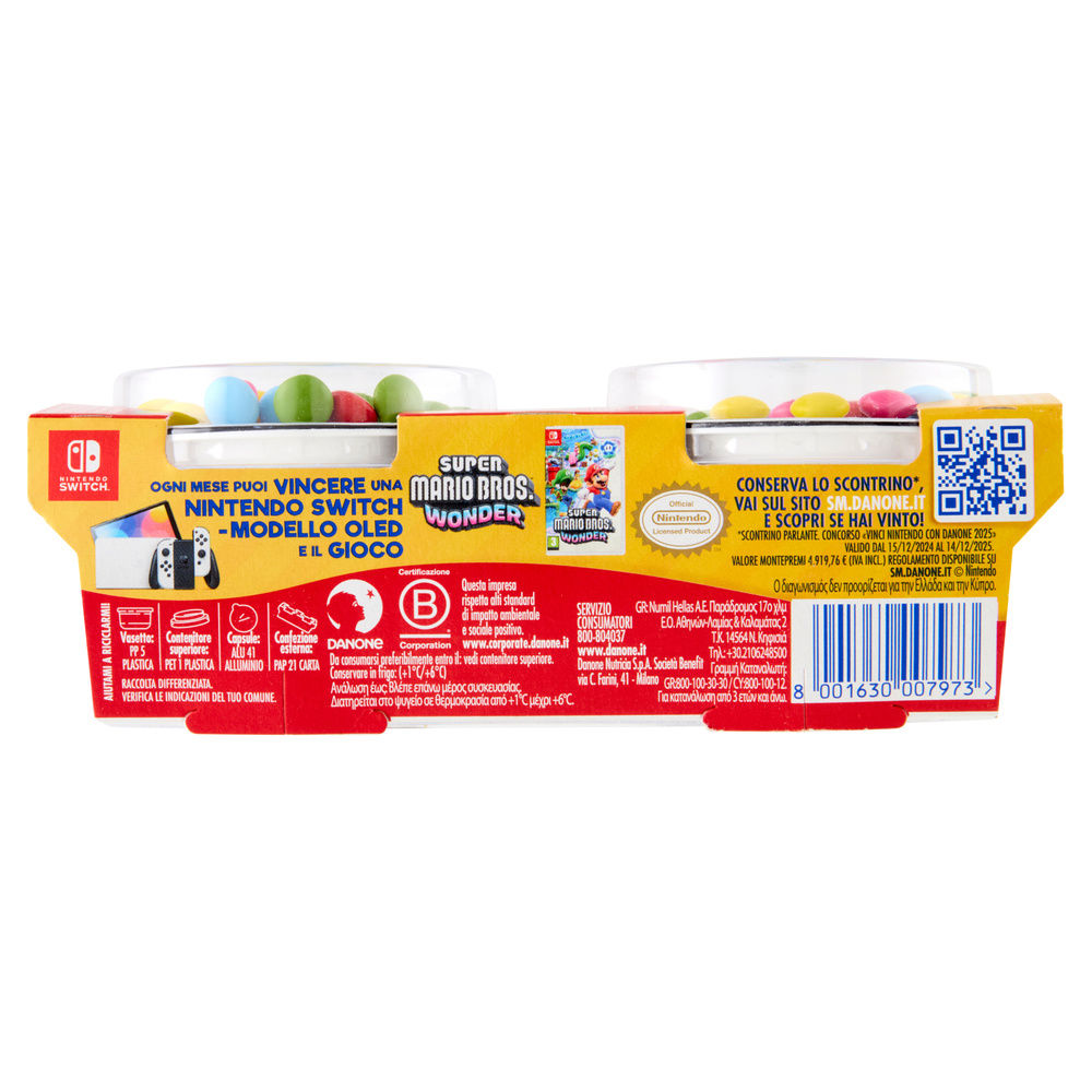 YOGOLOSO SUPERMARIO DANONE FRAGOLA VASETTO 2X110G - 1