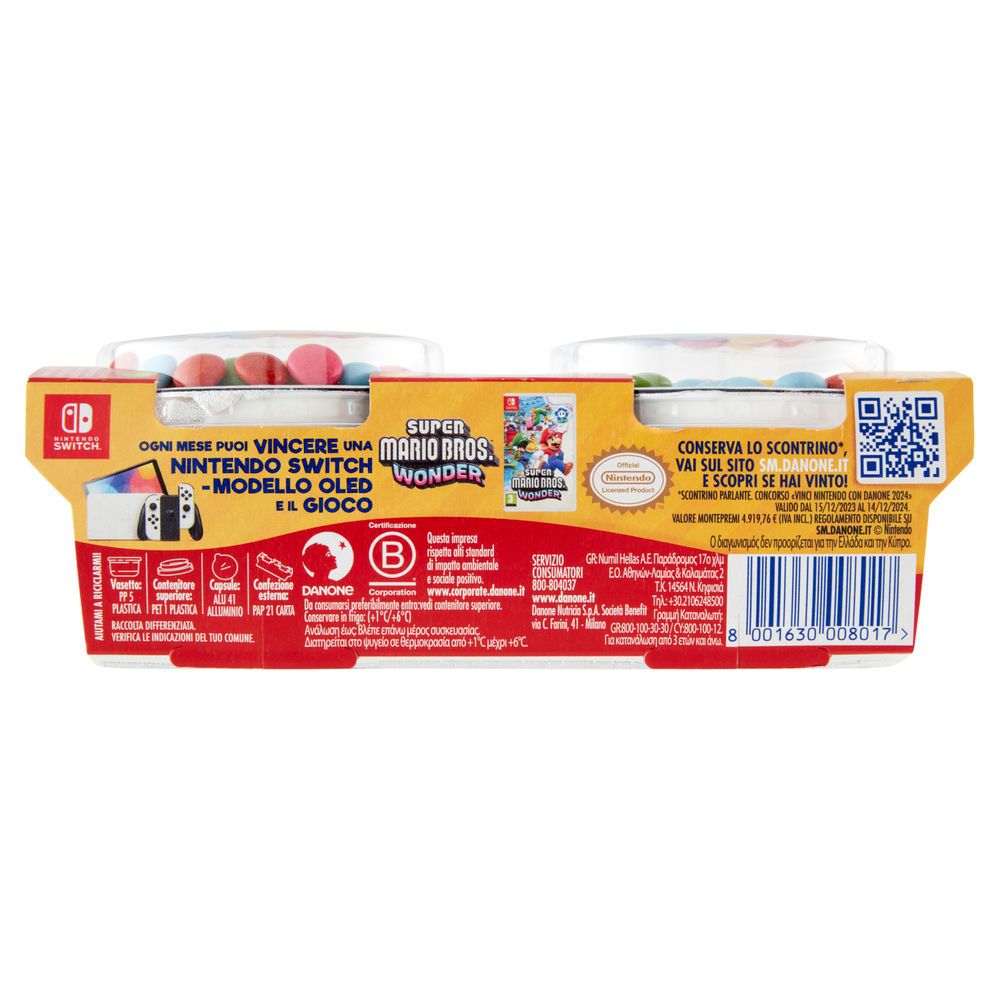 YOGOLOSO SUPERMARIO DANONE BANANA VASETTO 2X110G - 1