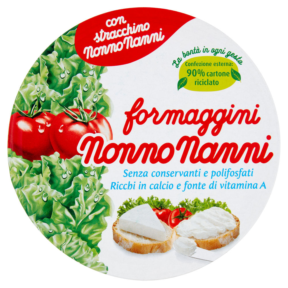 FORMAGGINI NONNO NANNI PZ 8 SCATOLA GR.140 - 0