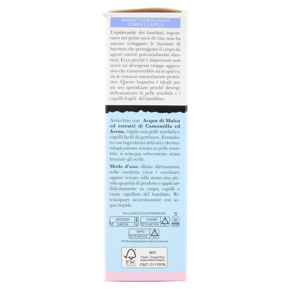 BAGNO PROVENZALI LINEA BIMBI BIO CORPO E CAPELLI ML 250 - 2