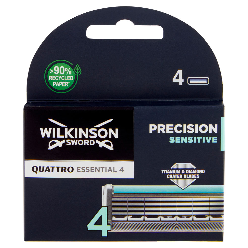 LAME DI RICAMBIO WILKINSON QUATTRO TITANIUM SENSITIVE PZ.4 - 0