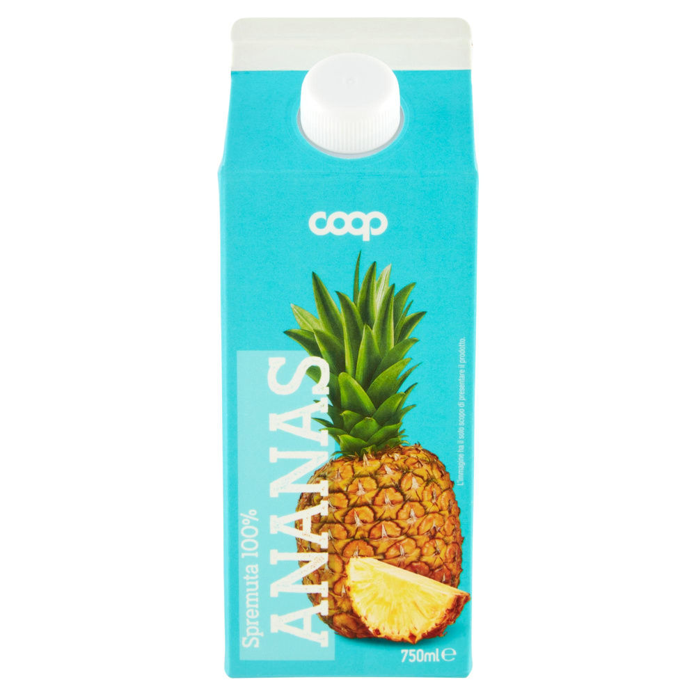 SPREMUTA COOP 100% ANANAS BRICK 750 ML - 8