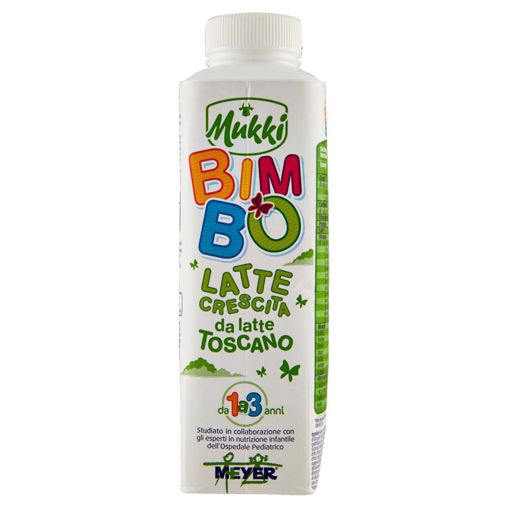 LATTE ALTO PASTORIZZATO MUKKI BIMBO LATTE CRESCITA TETRA TOP 500ML - 1