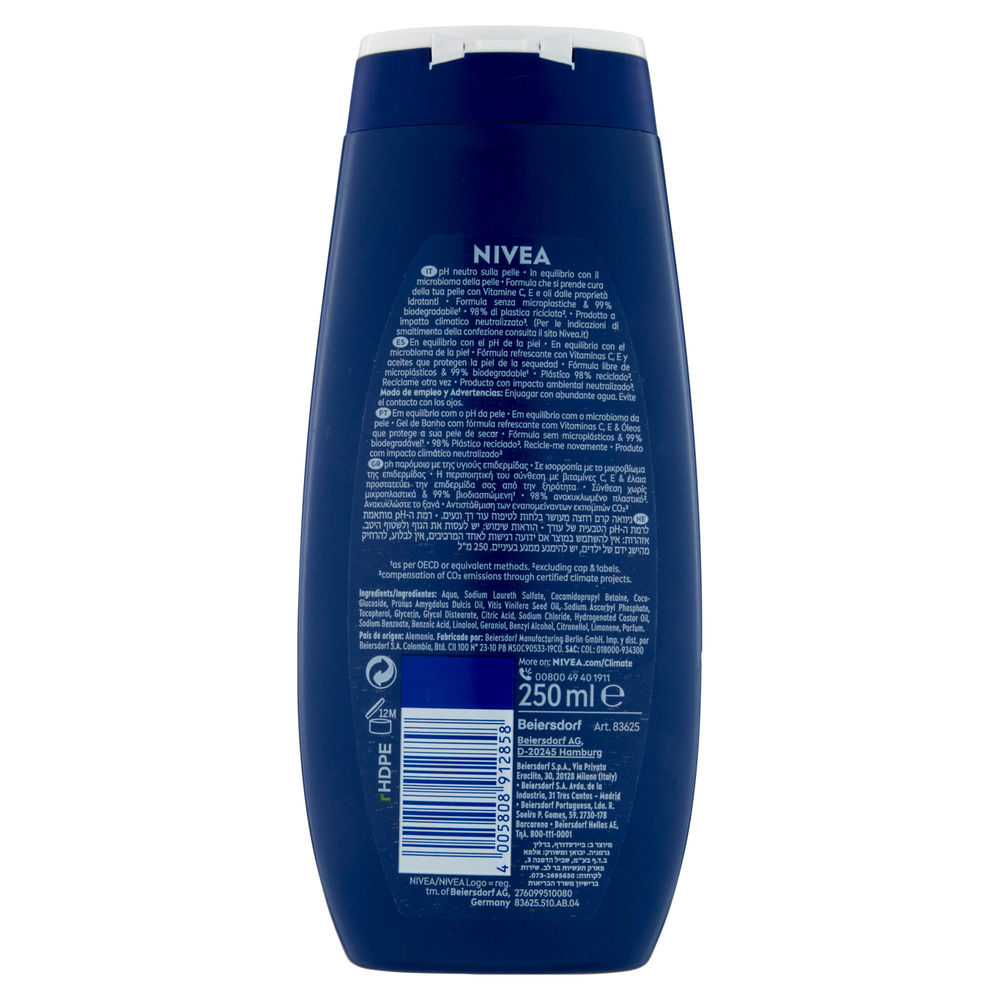 DOCCIA CREME CARE NIVEA 250 ML - 1