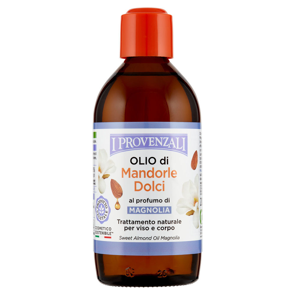 OLIO CORPO DI MANDORLE DOLCI I PROVENZALI PROFUMATO MAGNOLIA ML 200 - 0