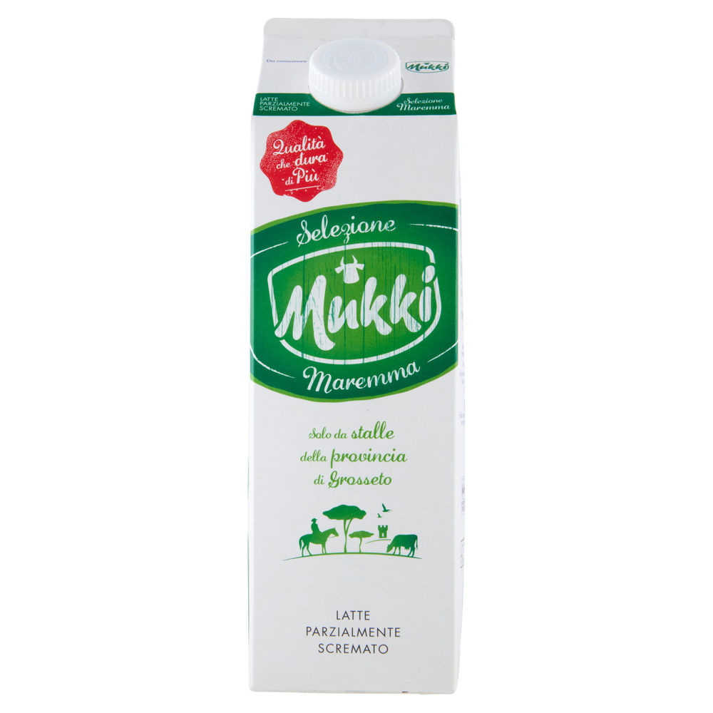 LATTE ALTA PAST PARZ.SCREMATO MUKKI SELEZIONE MAREMMA TETRA TOP 1 L - 7
