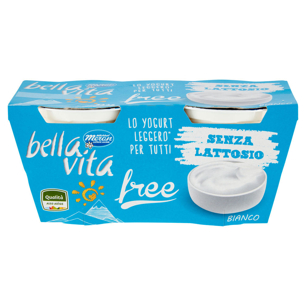 YOGURT BELLA VITA FREE SENZA LATTOSIO MERANO BIANCO 2X125G - 5