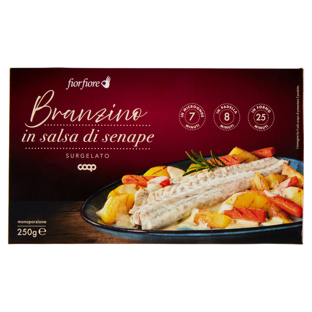 BRANZINO IN SALSA DI SENAPE FIOR FIORE COOP SCATOLA SURG. G 250 - 0