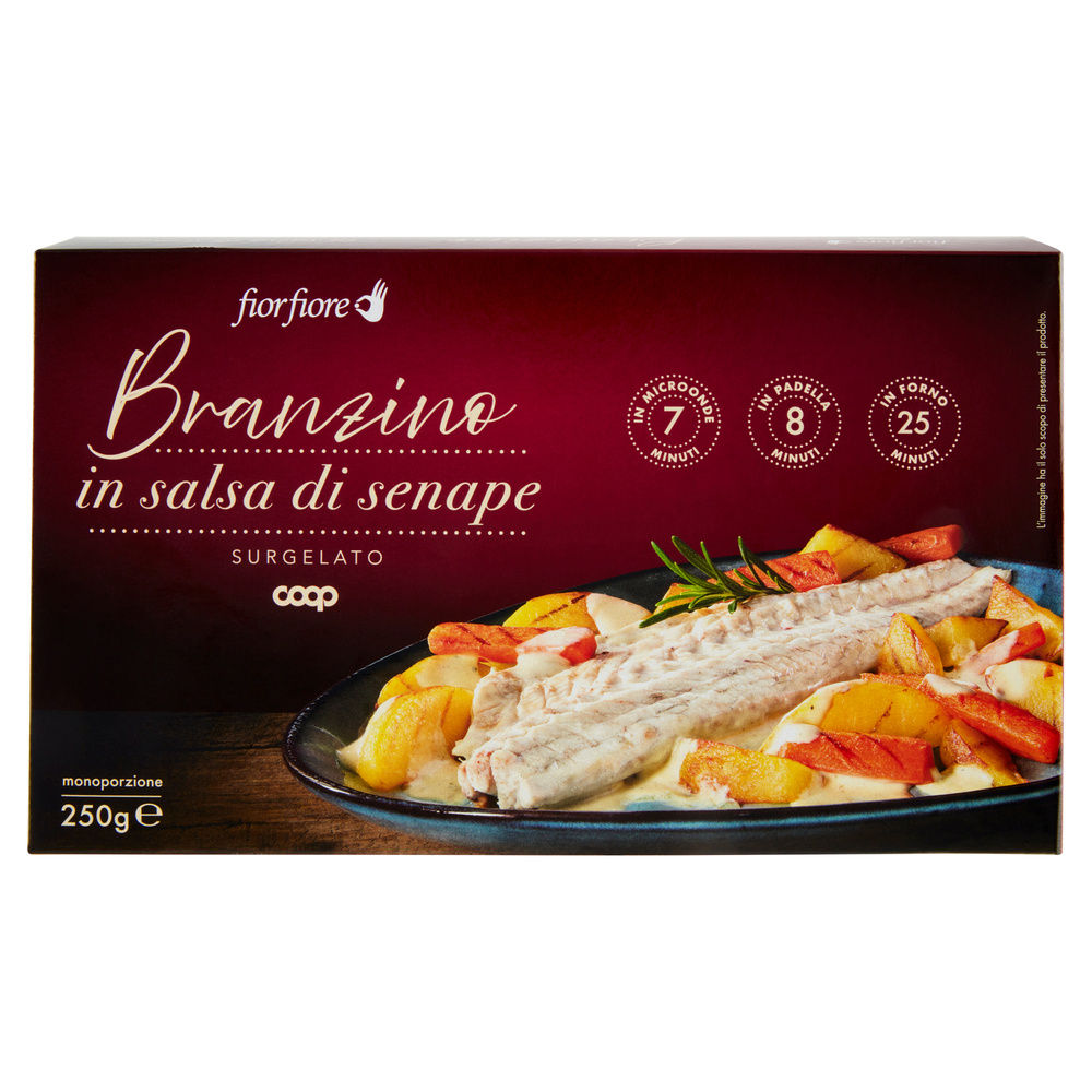 BRANZINO IN SALSA DI SENAPE FIOR FIORE COOP SCATOLA SURG. G 250 - 3