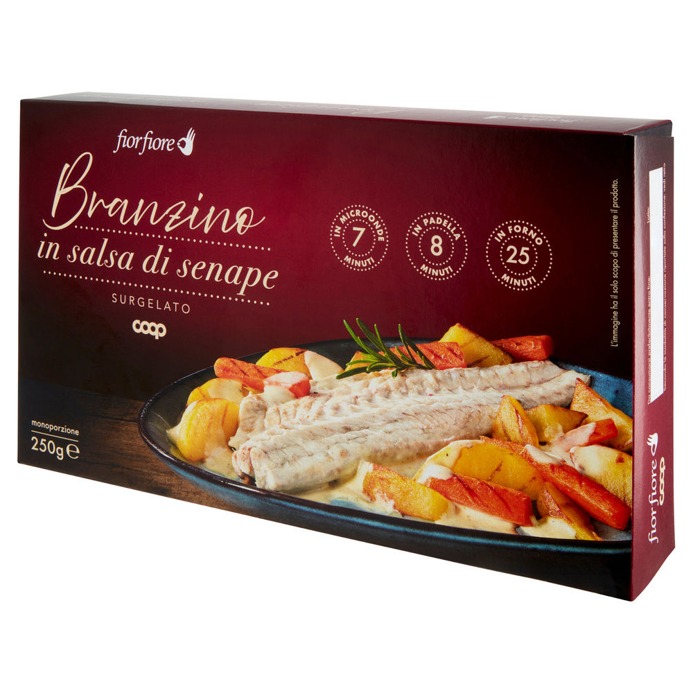 BRANZINO IN SALSA DI SENAPE FIOR FIORE COOP SCATOLA SURG. G 250 - 2