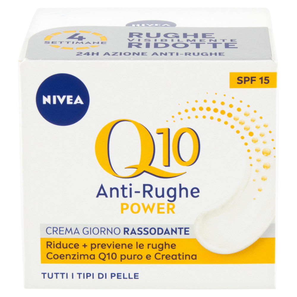 CREMA VISO GIORNO NIVEA ANTIRUGHE SPF15 Q10 POWER ML.50 - 2
