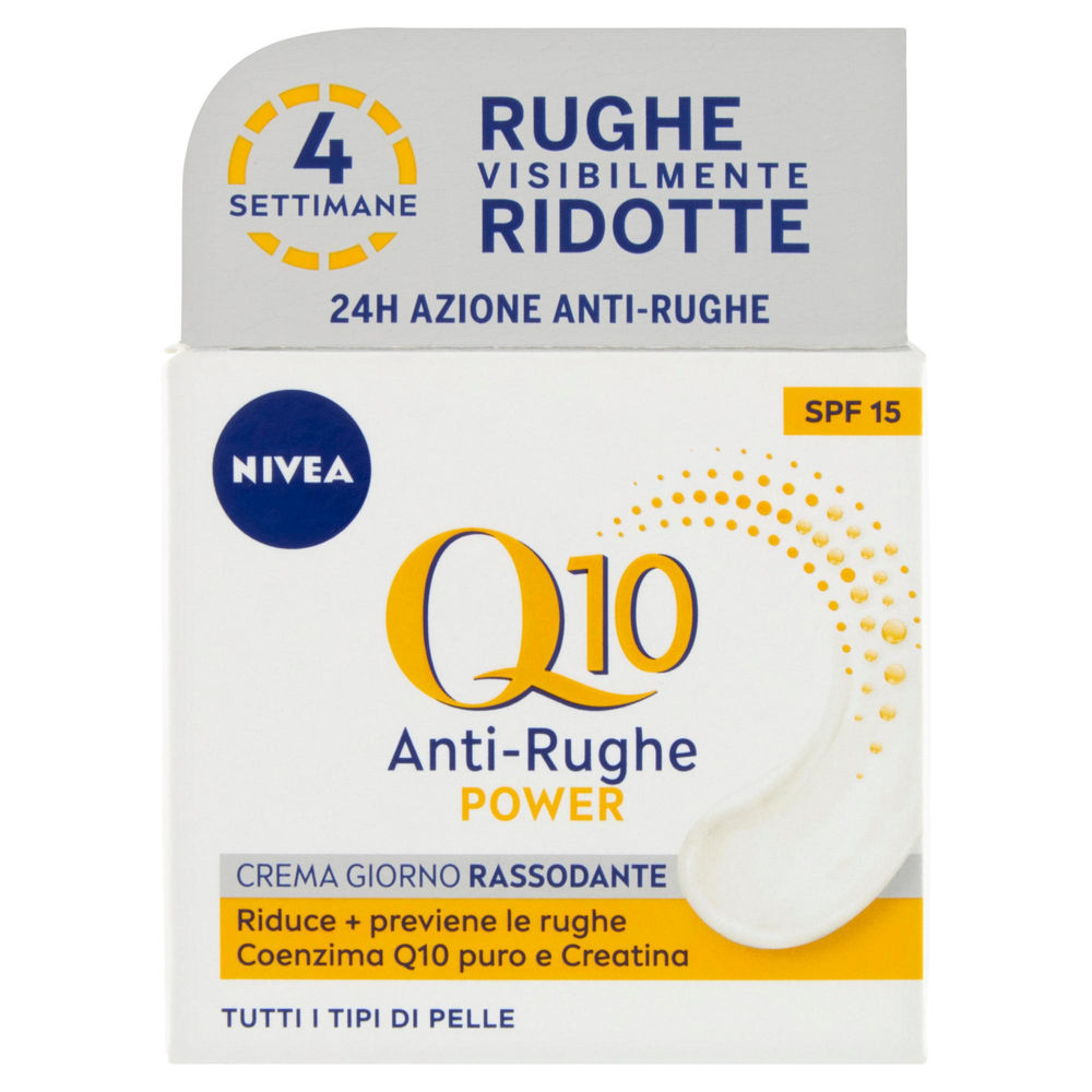 CREMA VISO GIORNO NIVEA ANTIRUGHE SPF15 Q10 POWER ML.50 - 0