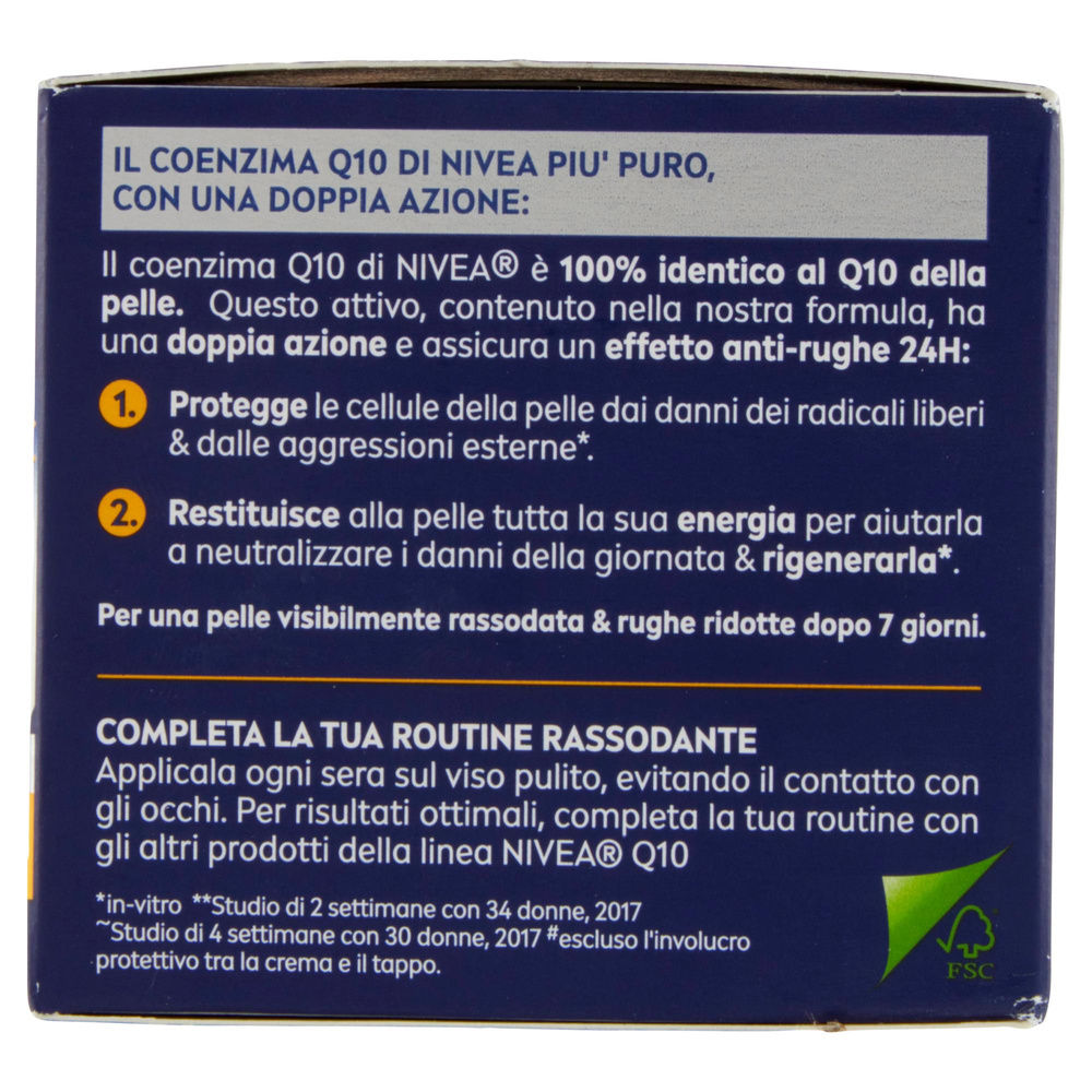 CREMA NOTTE NIVEA ANTIRUGHE Q10 ML 50 - 3