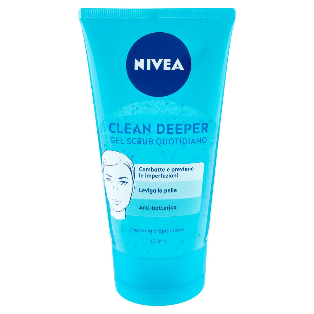 GEL SCRUB PURE EFFECT CLEAN DEEPER NIVEA 150 ML - 7
