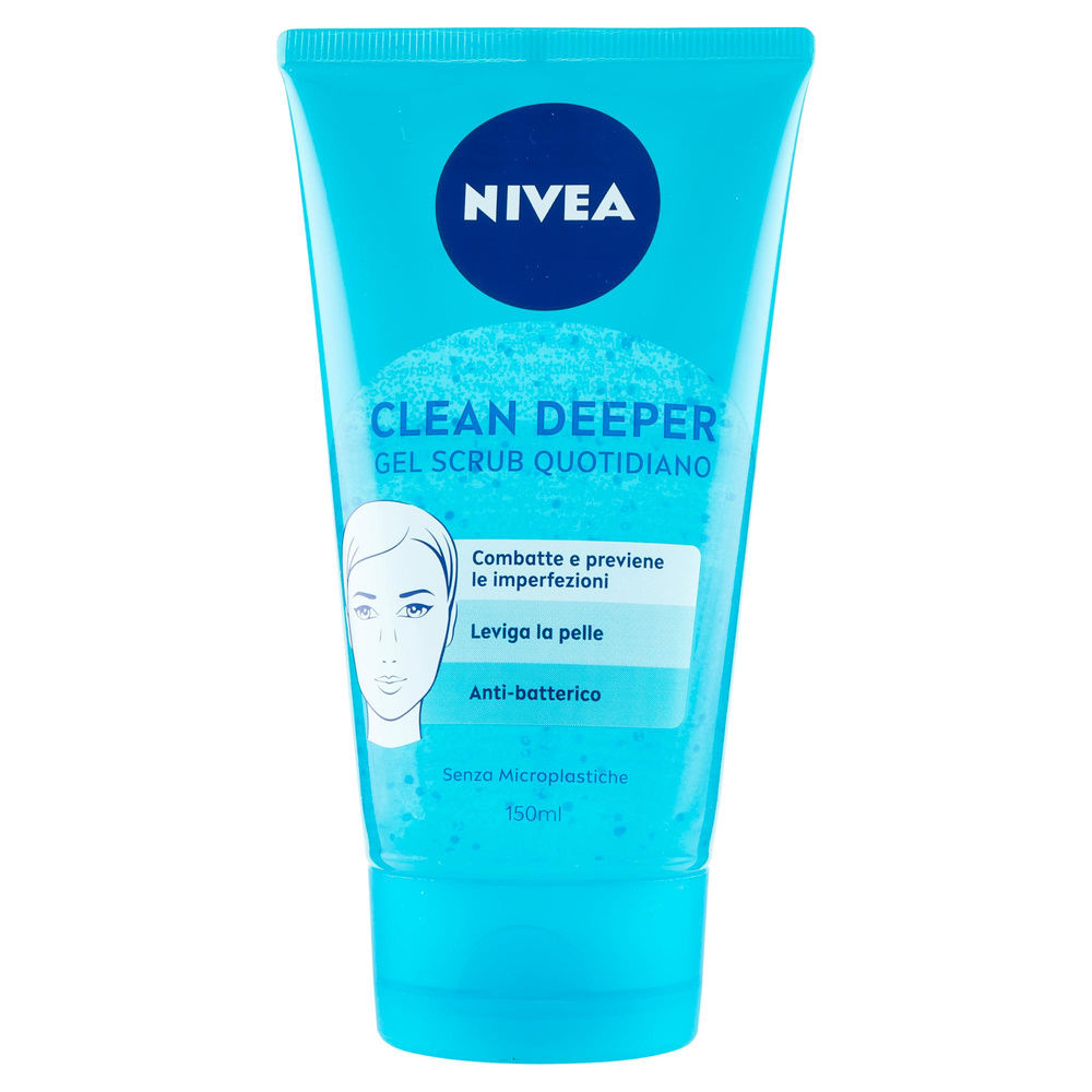 GEL SCRUB PURE EFFECT CLEAN DEEPER NIVEA 150 ML - 2