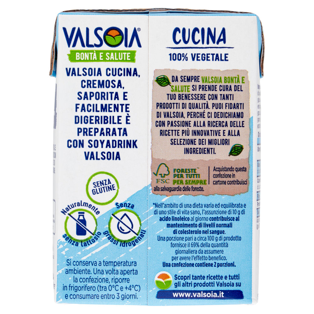 CONDISOIA DA CUCINA VALSOIA BRICK 200 ML - 1