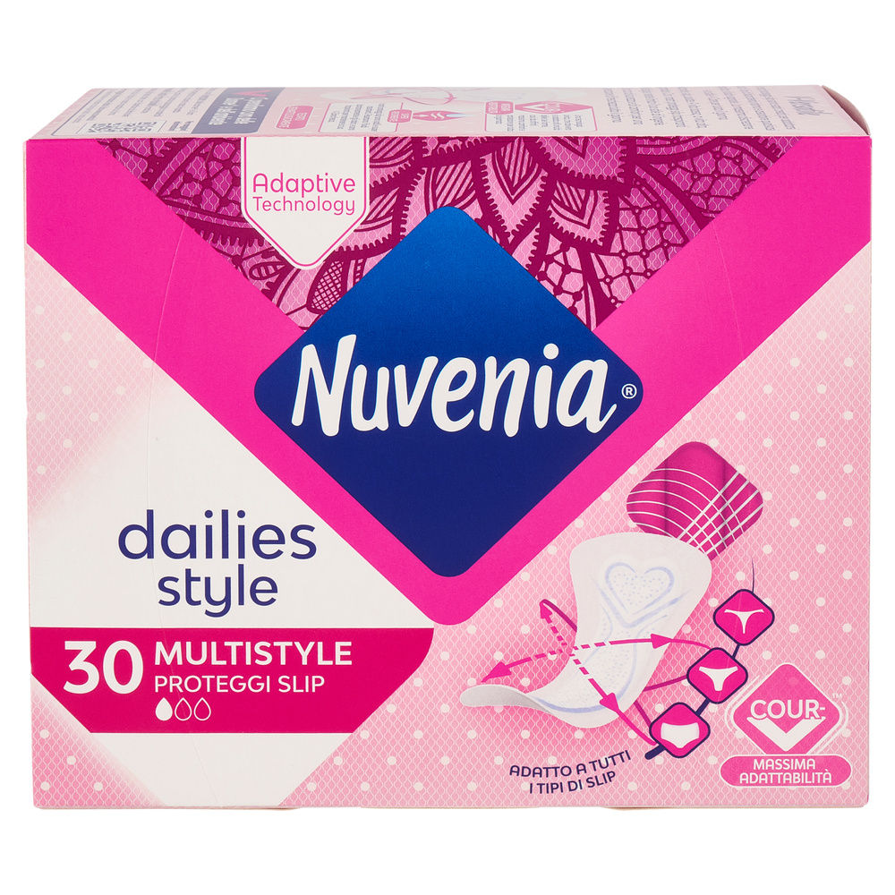 PROTEGGI SLIP NUVENIA MULTISTYLE RIPIEGATI IN BUSTINA PZ. 30 - 2