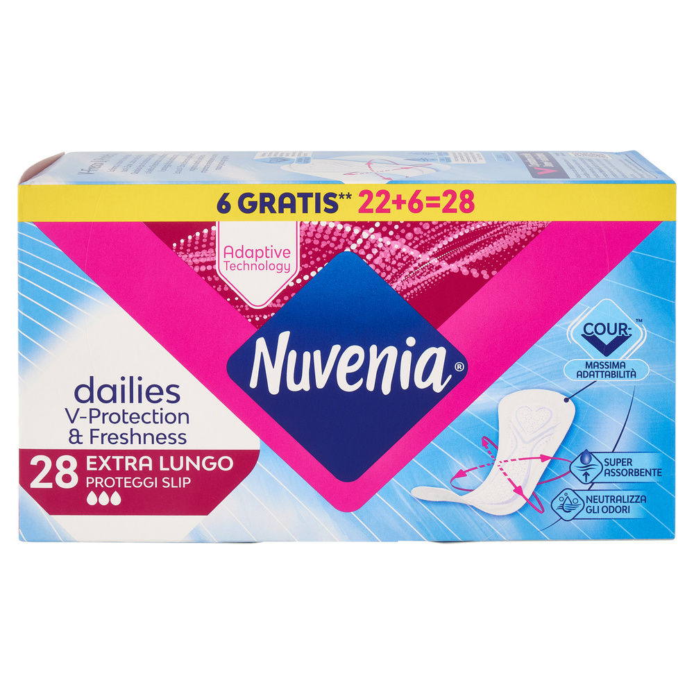 PROTEGGI SLIP NUVENIA EXTRA LUNGO CON VITAMINA E PZ 22 + 6 GRATIS - 5