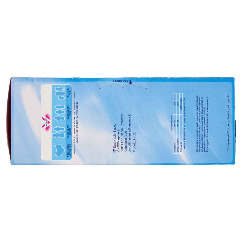 PROTEGGI SLIP NUVENIA EXTRA LUNGO CON VITAMINA E PZ 22 + 6 GRATIS - 4
