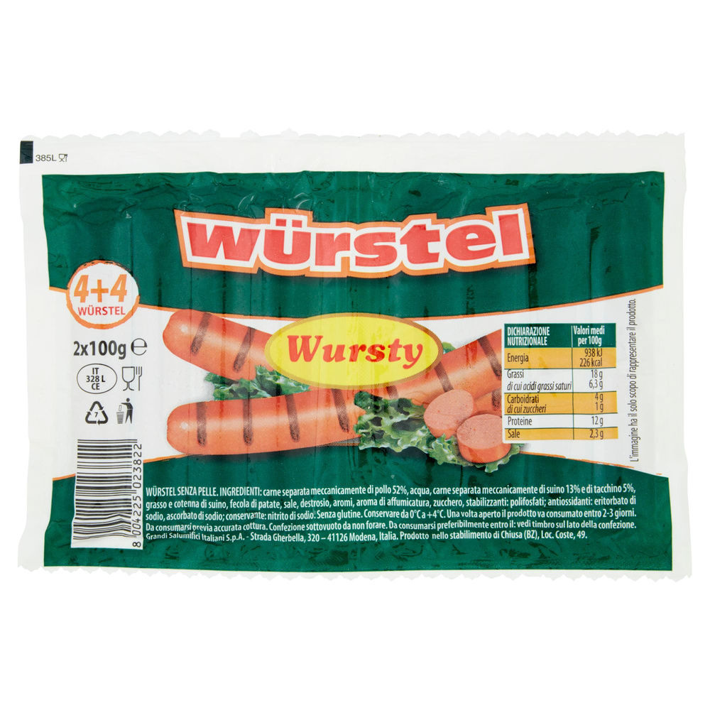 PP-WURSTEL WURSTY PZ4 SV 100+100G - 6