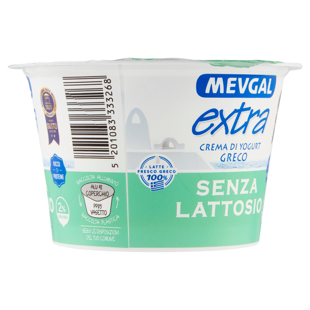 YOGURT GRECO 2% SENZA LATTOSIO MEVGAL VASETTO 150 G - 5