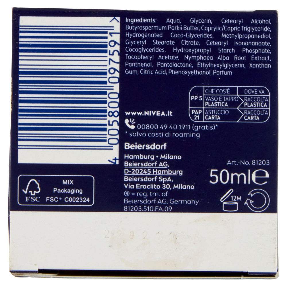 CREMA VISO NUTRIENTE NIVEA ML. 50 - 6