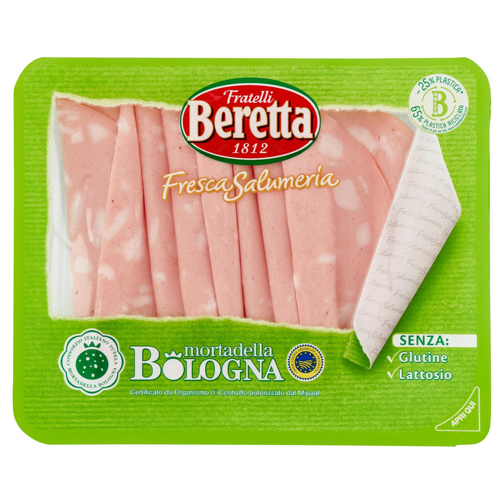 MORTADELLA BOLOGNA IGP FRESCA SALUMERIA BERETTA VS G 120 - 3