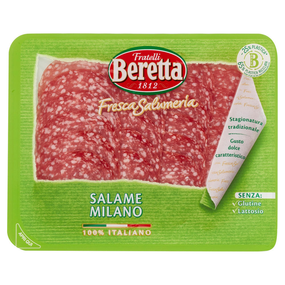 SALAME MILANO FRES SALUMERIA ITALIANA BERETTA VS G100 - 3